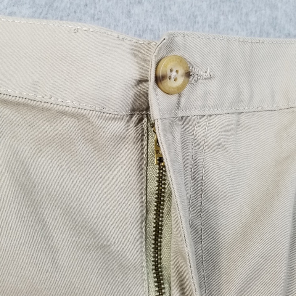 Outdoor Life Cargo Shorts Mens 40 Khaki Tan Cotton Elastic Waist Casual Utility - Picture 2 of 15